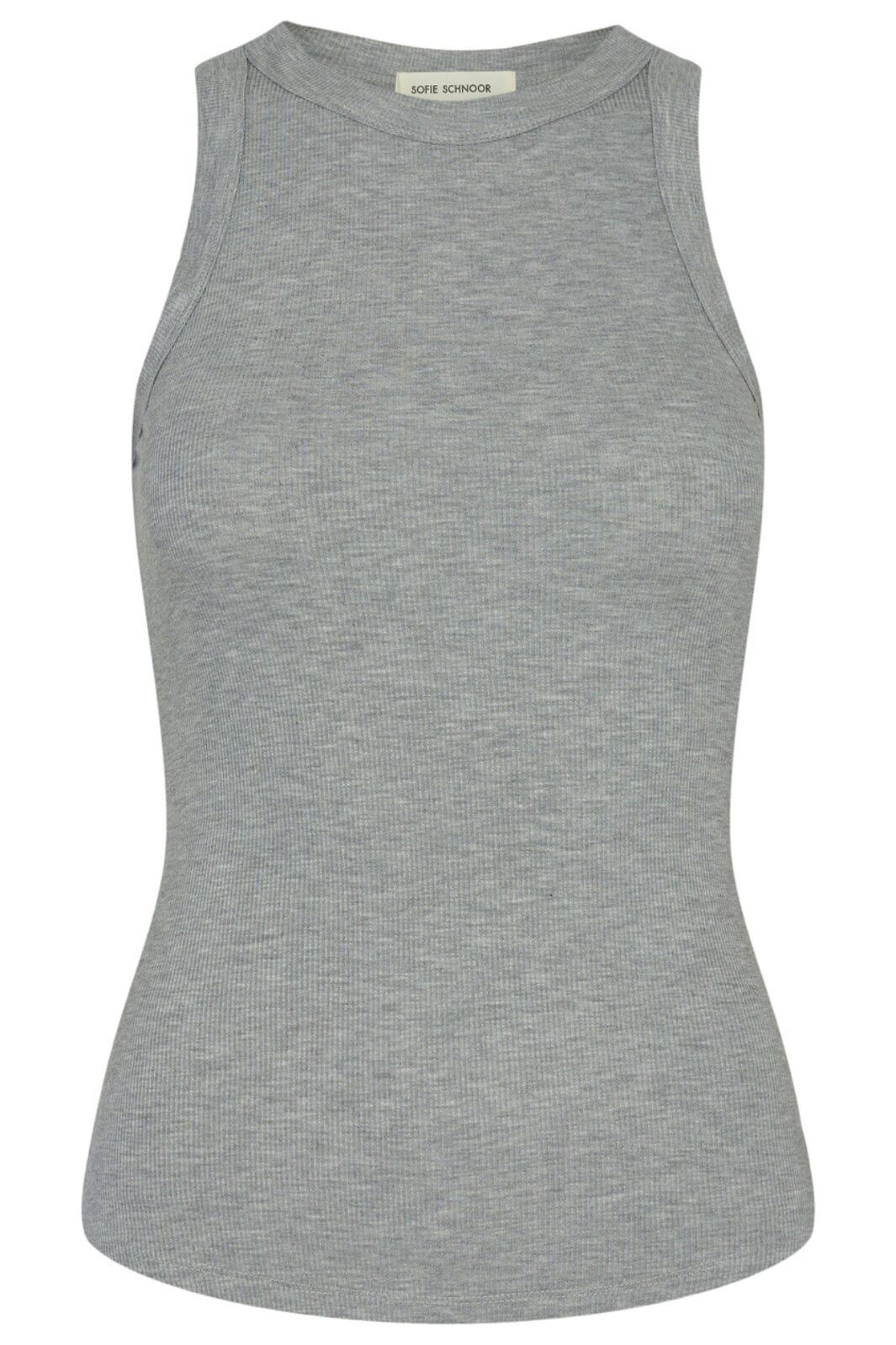 Sofie Schnoor - Snos215 Top - Grey Mel Toppe 