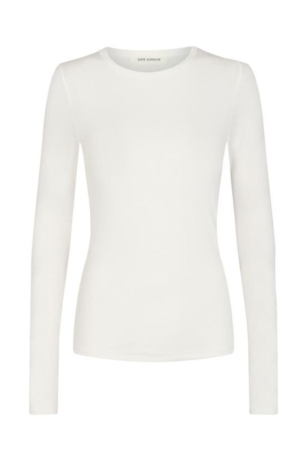 Sofie Schnoor - Snos243 T-Shirt Long Sleeve - White T-shirts 