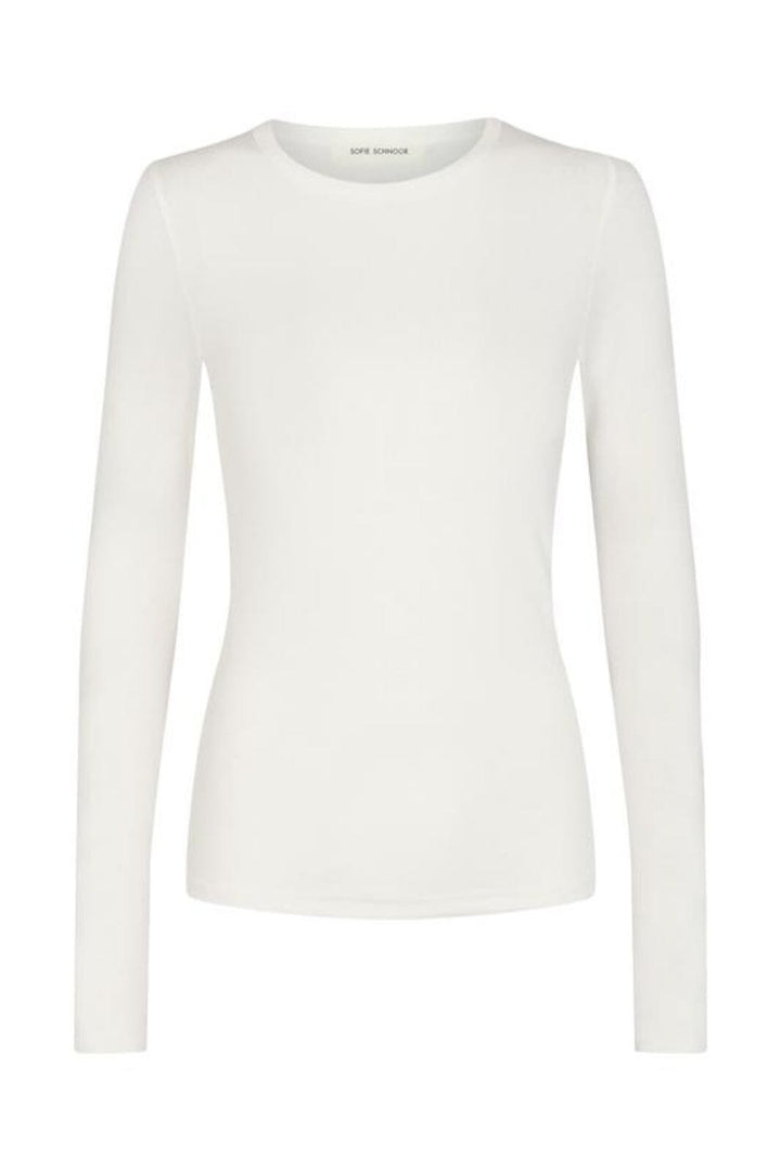 Sofie Schnoor - Snos243 T-Shirt Long Sleeve - White T-shirts 