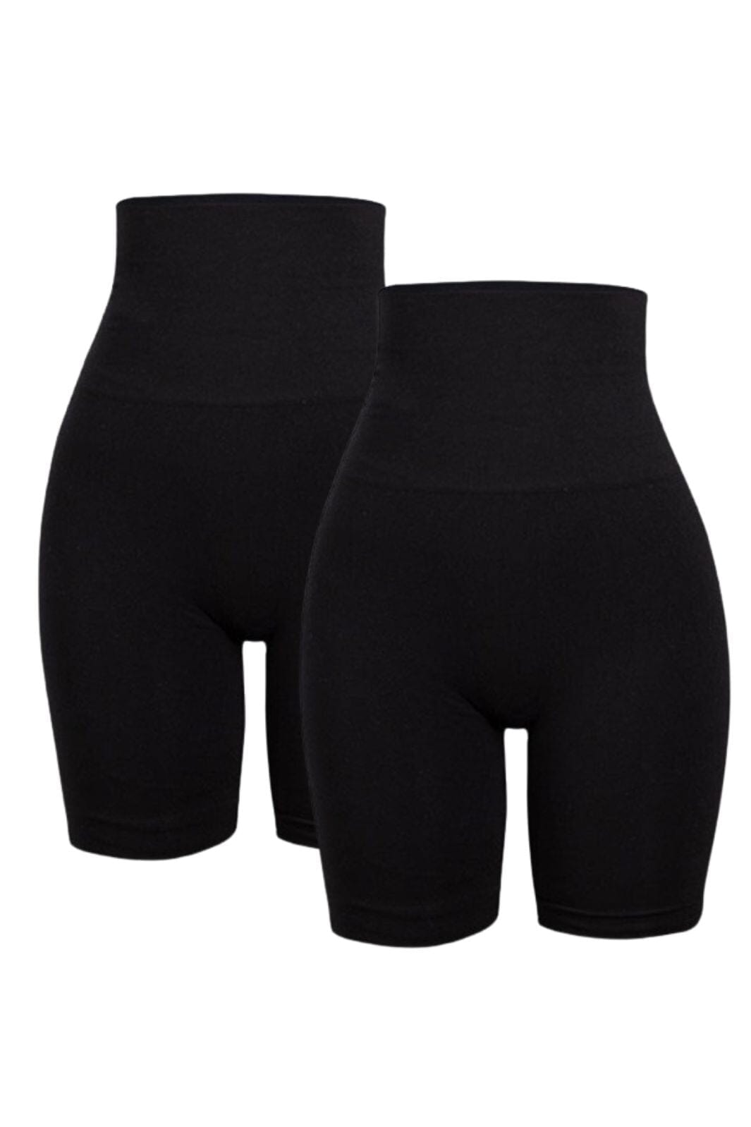 Soft basic - Haily High shorts 2 pak - black Shorts 