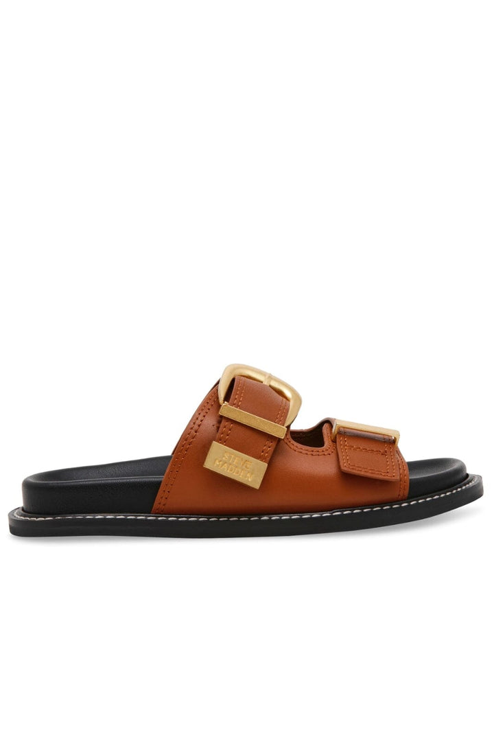 Steve Madden - Arch Slides SM11003596 - 247 Cognac Leather