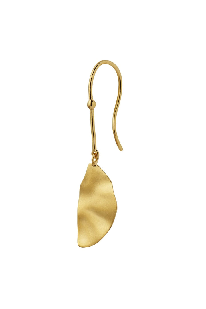 Stine A - Hook With Golden Refection Moon Earring Left - Single - 1341-02-L Øreringe 