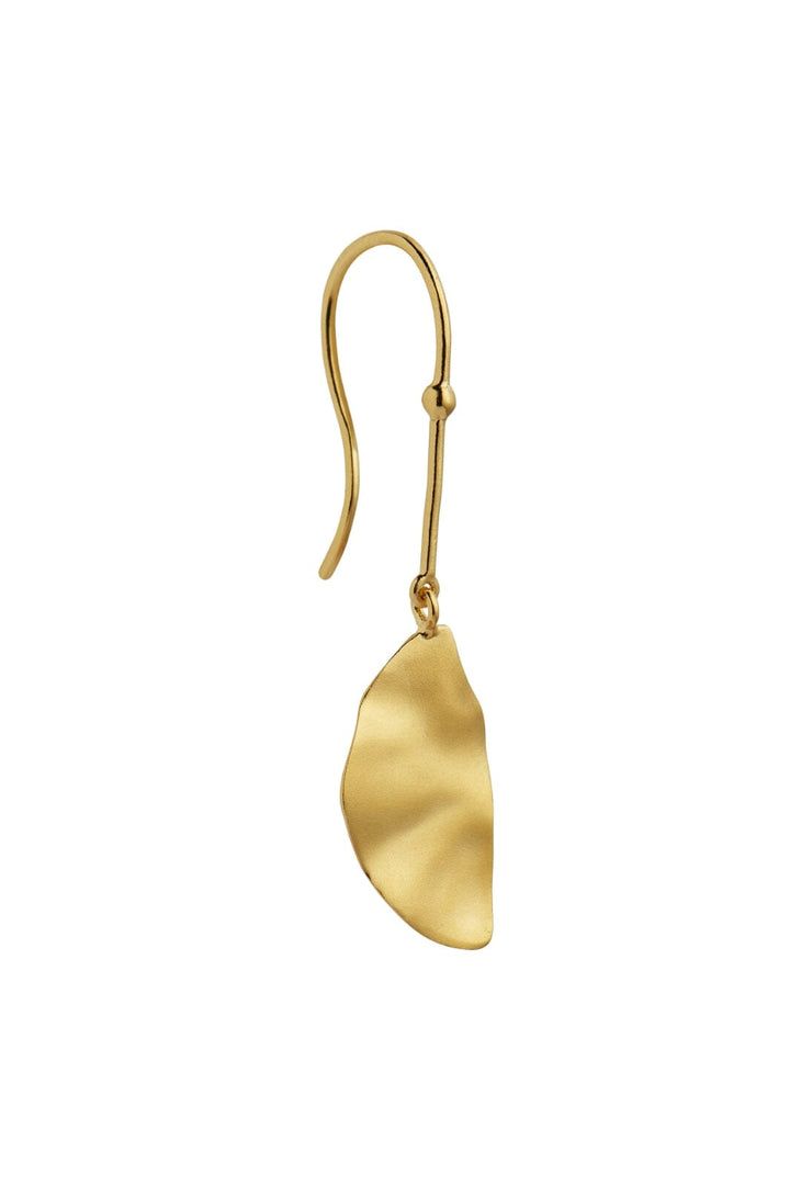 Stine A - Hook With Golden Refection Moon Earring Right - Single - 1341-02-R Øreringe 