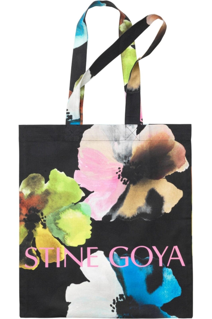 Stine Goya - Cotton Tote, 2285 Tote Bags - Watercolor Bloom Tasker 