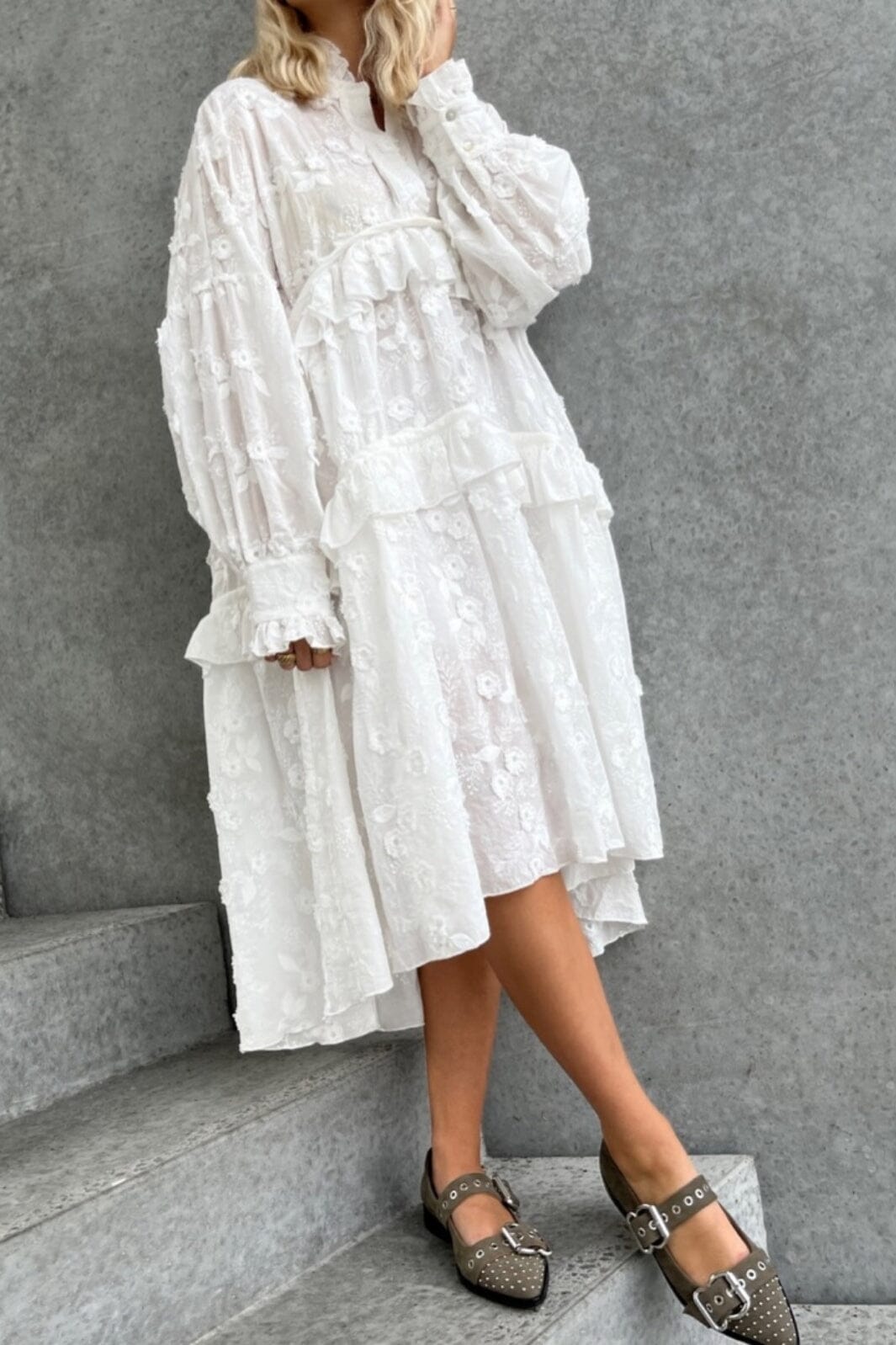 Stories From The Atelier By Copenhagen Shoes - Your Heart Dress - 0061 White