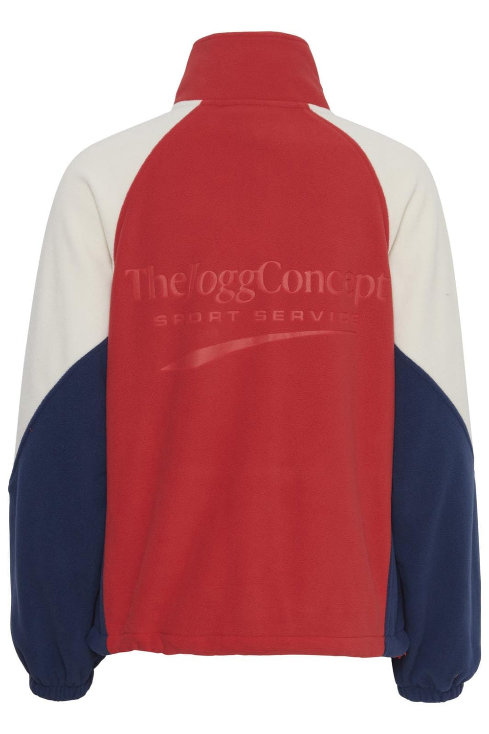 The Jogg Concept - Jcclay Logo Halfzip - Racing Red Mix