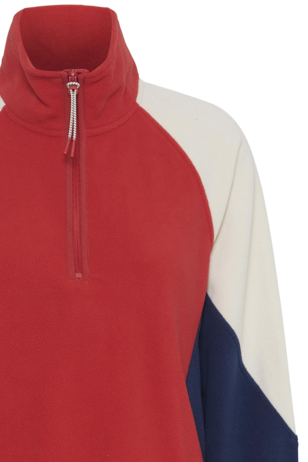 The Jogg Concept - Jcclay Logo Halfzip - Racing Red Mix