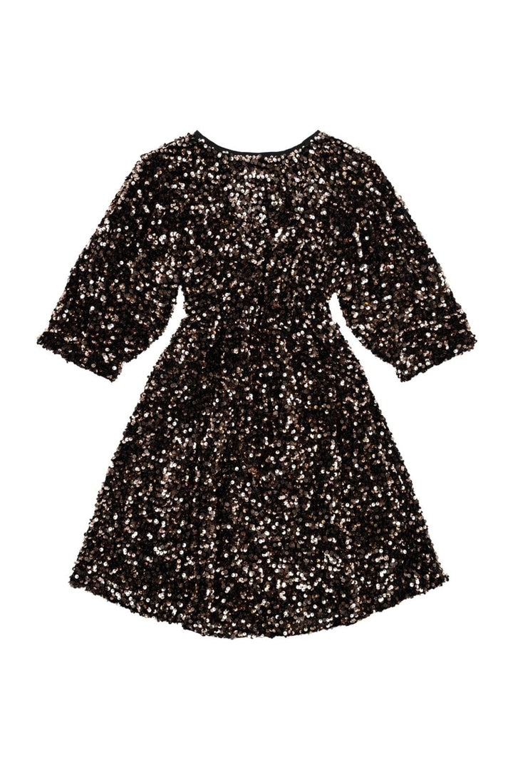 The New - Tnmarlin Sequin Ss Dress TN5904 - Black Beauty