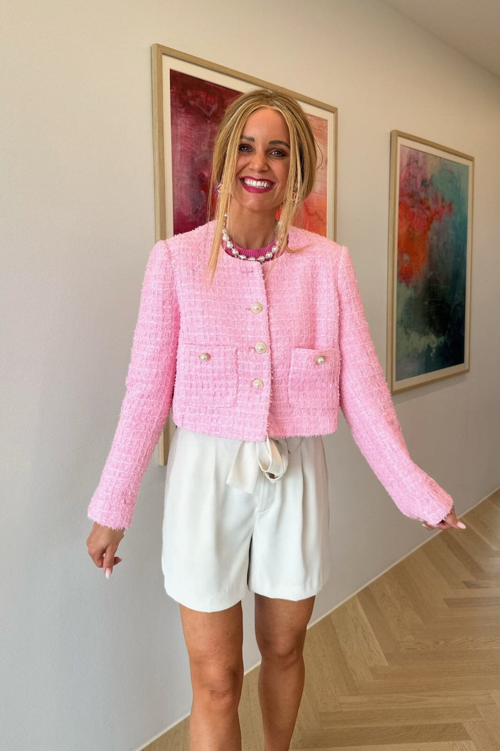 Valentin Studio - Darling Jacket - Pink Overgangs/Sommer Jakker 