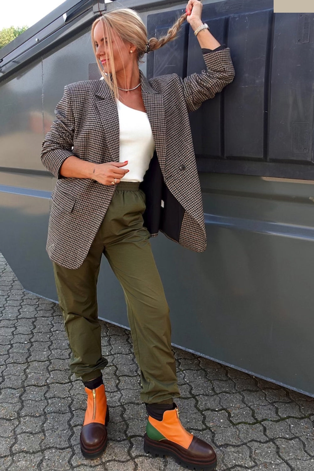 Valentin Studio - Foxy Pants - Army Bukser 