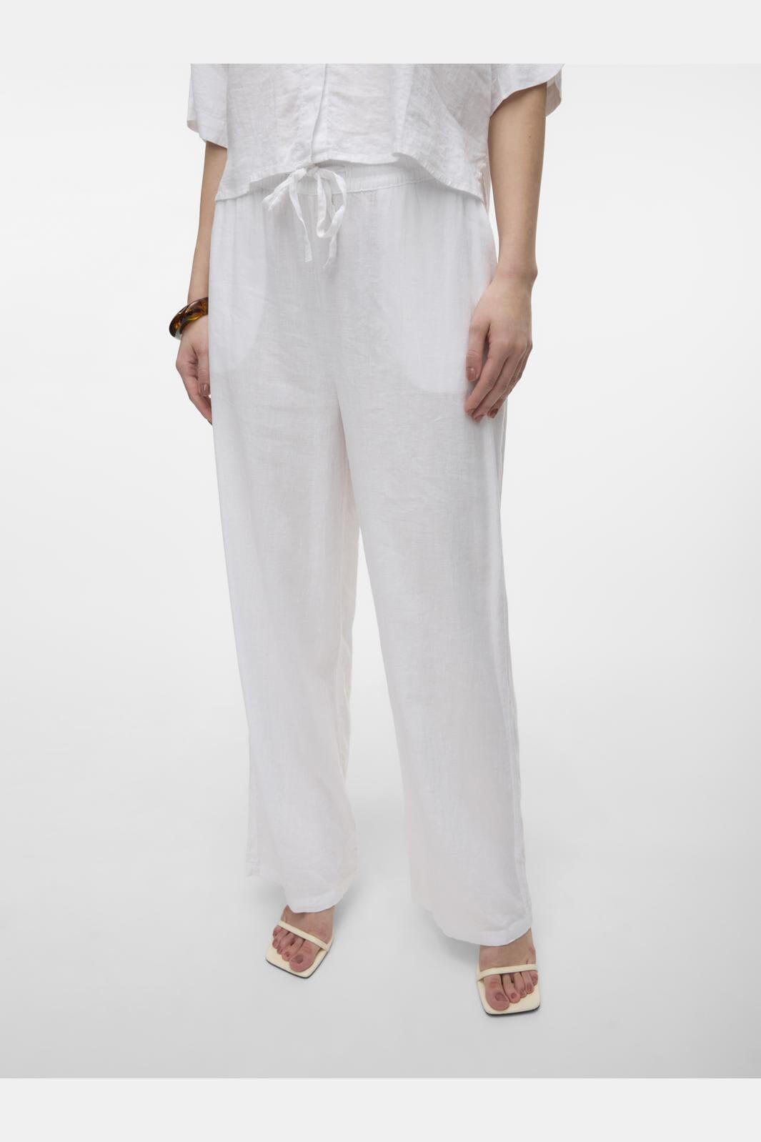 Vero Moda - Vmlinn Pants - 4438881 Snow White