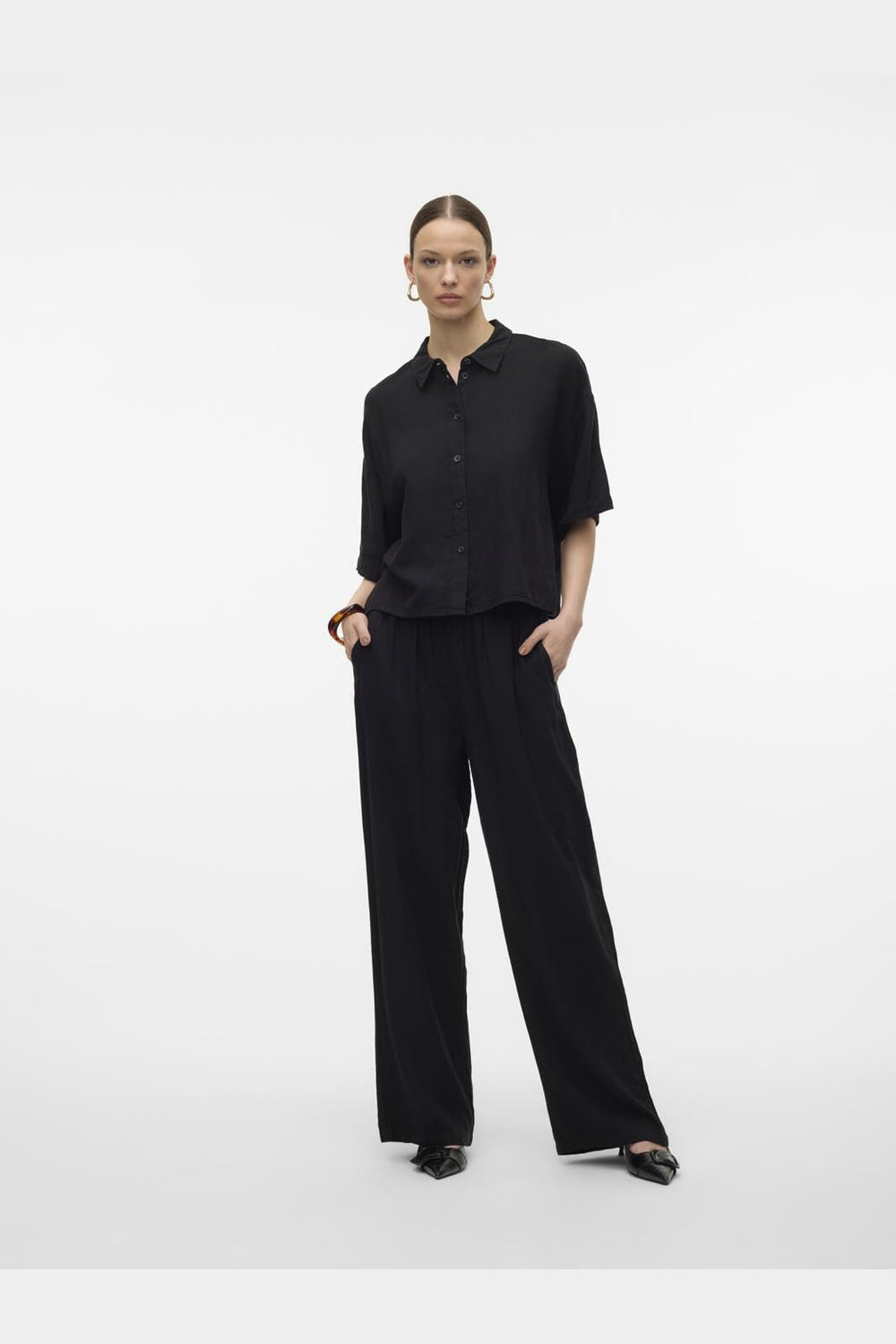 Vero Moda - Vmlinn Pants - 4438882 Black