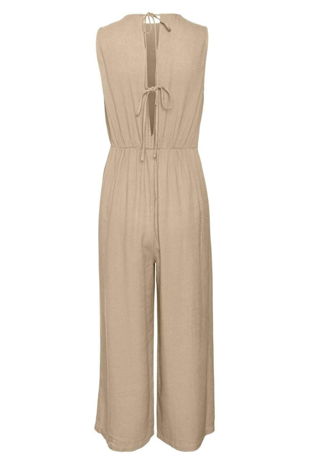 Vero Moda - Vmmymilo Sl Culotte Jumpsuit - 4132338 Irish Cream Buksedragter 