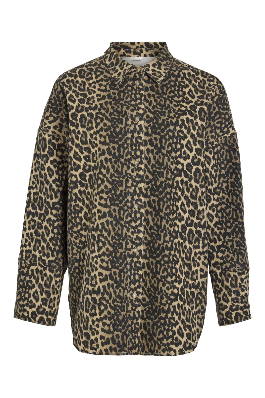 Vila - Vichia Leopard Shirt - 4763073 Birch Leopard