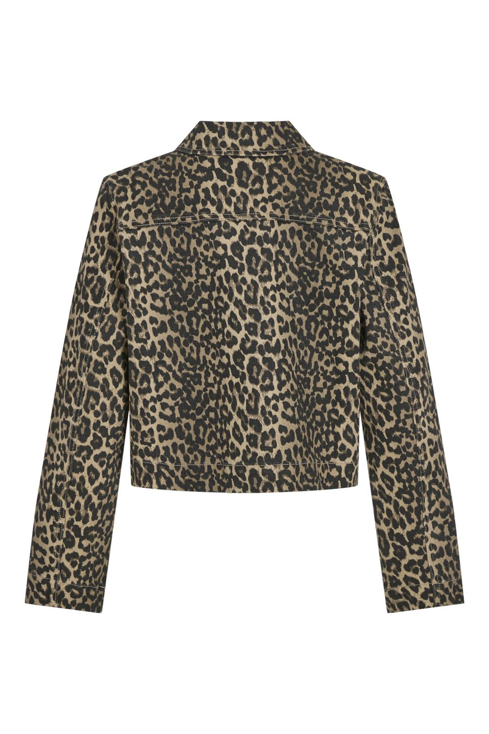 Vila - Vichia L/S Leopard Jacket - 4767060 Birch Leopard