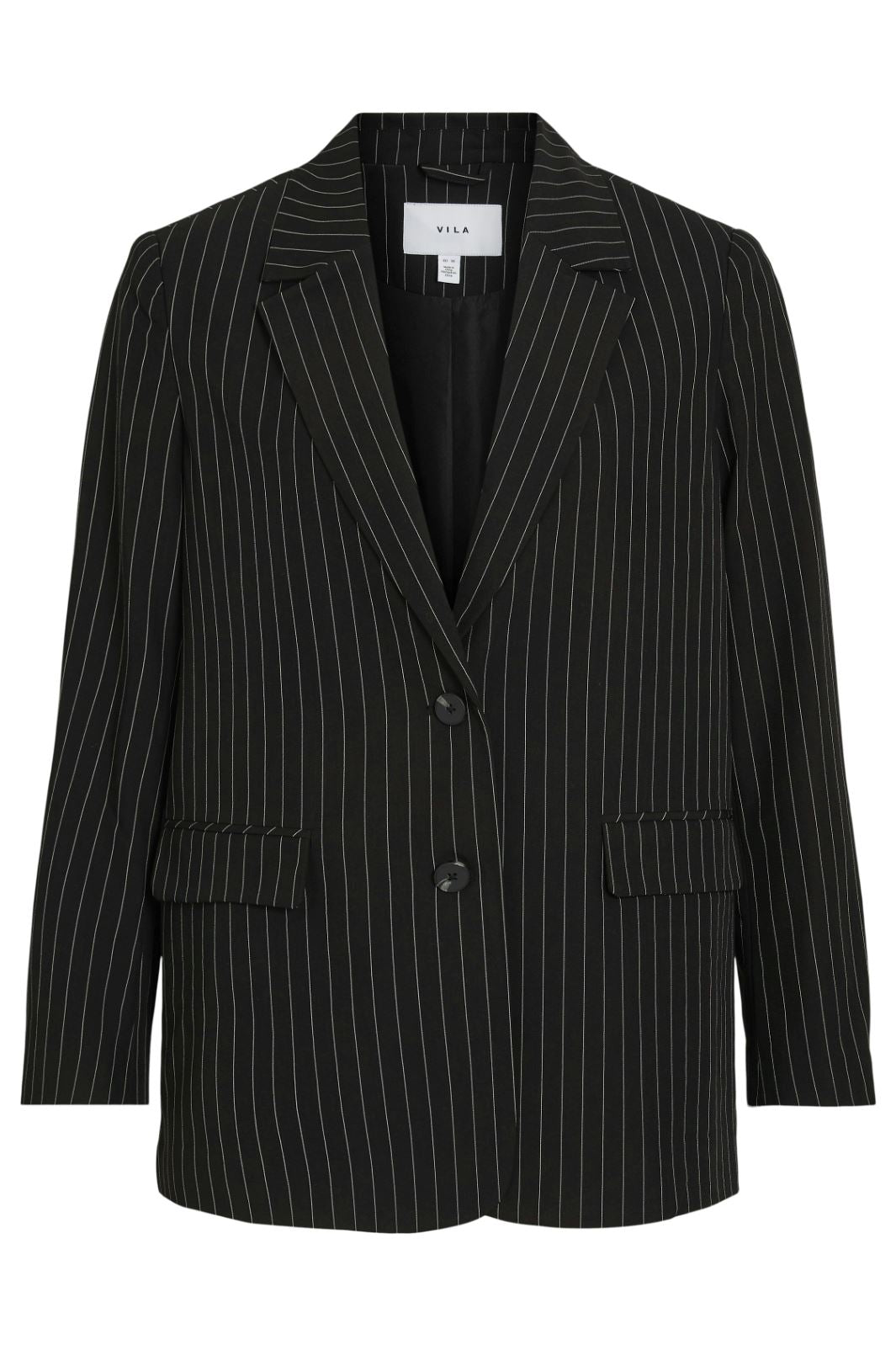 Vila - Vikanda Blazer - 4730368 Black Pinstripe