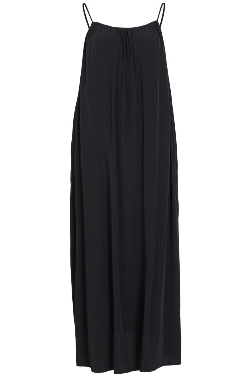 Vila - Vikanna Strap Long Dress - 4738528 Black