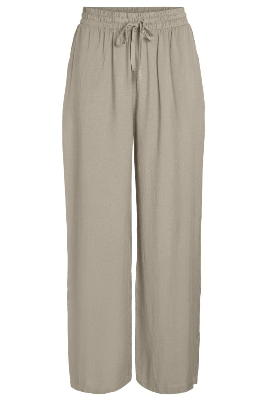 Vila - Vipricil Rw 7/8 Pant - 4467933 Feather Gray Bukser 