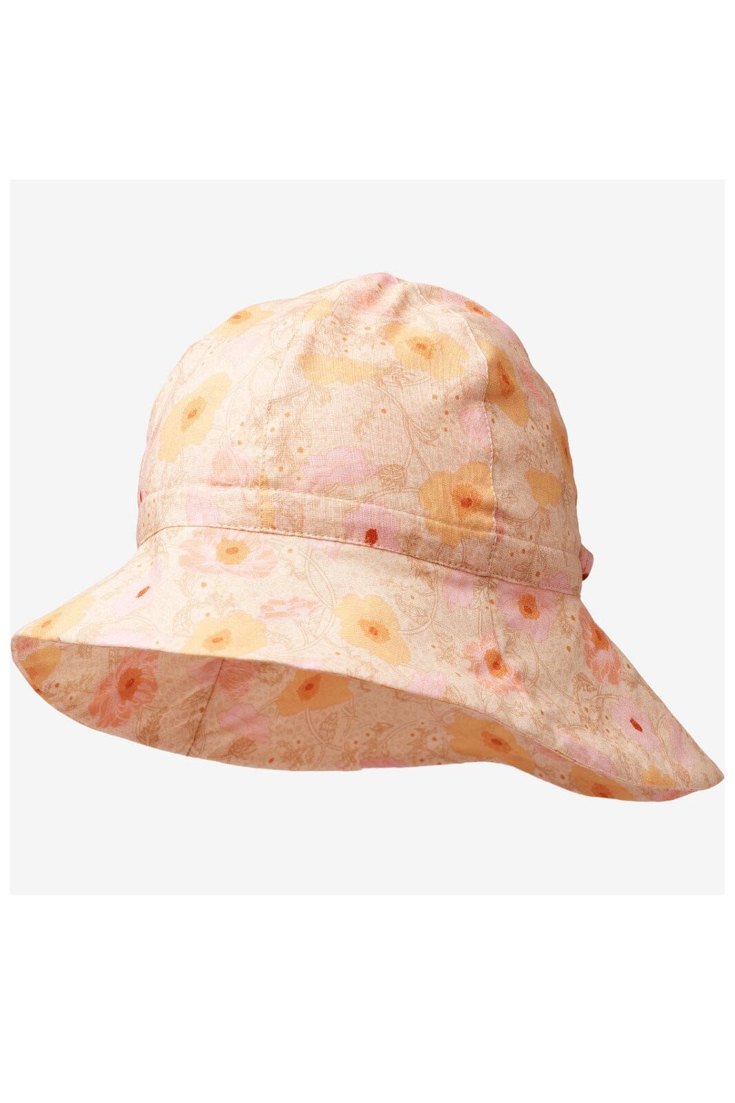 Wheat - Sun Hat Chloè - 9061 Alabaster Flower Bobbles Hatte 