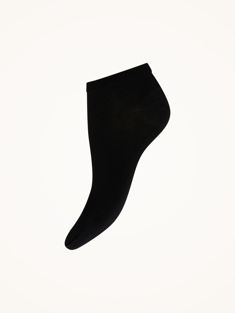 Wolford - Sneaker Cotton Socks - Black Strømper 