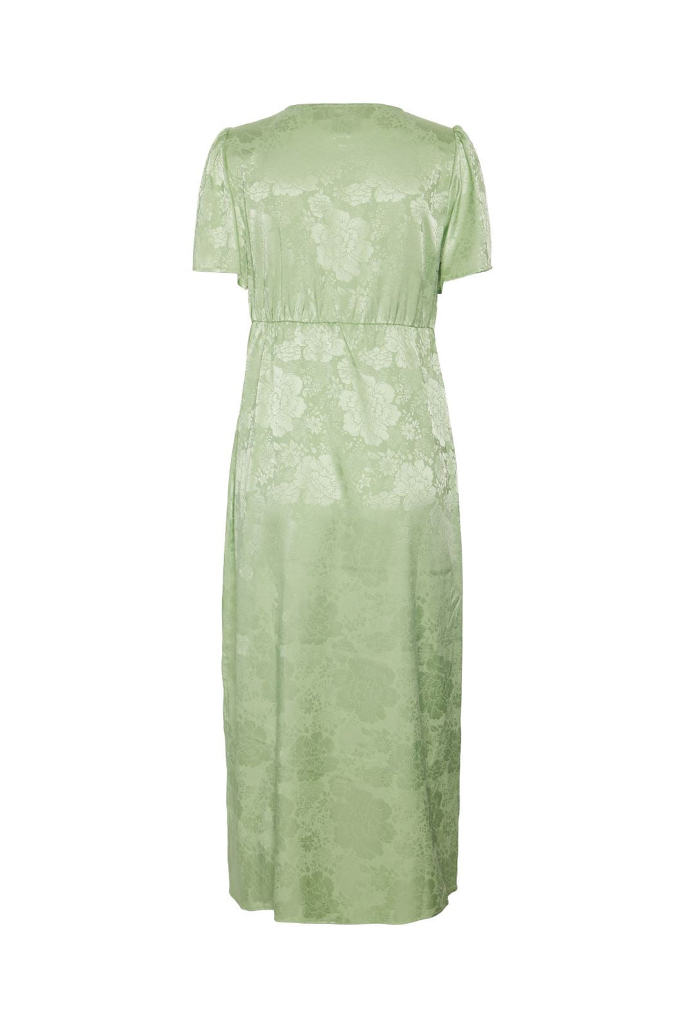 Y.A.S - Yasbluma Ss Long Dress - 4605982 Quiet Green