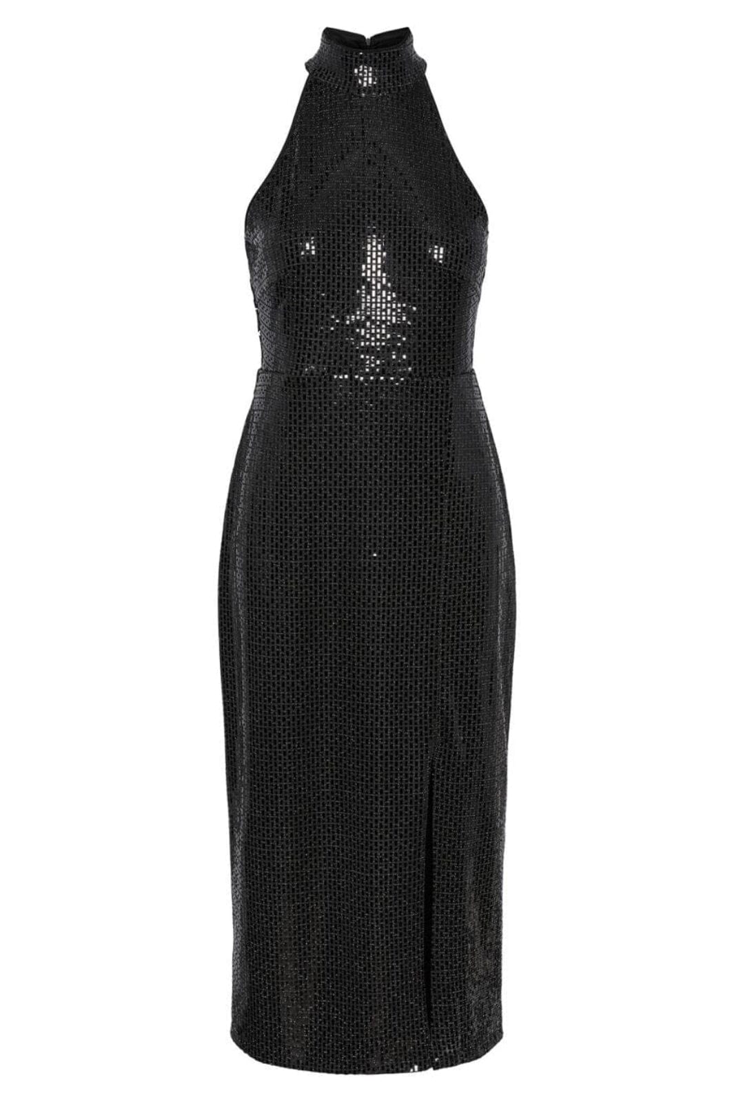 Y.A.S - Yasdarkness Sl Halterneck Dress Show - 4374838 Black Kjoler 