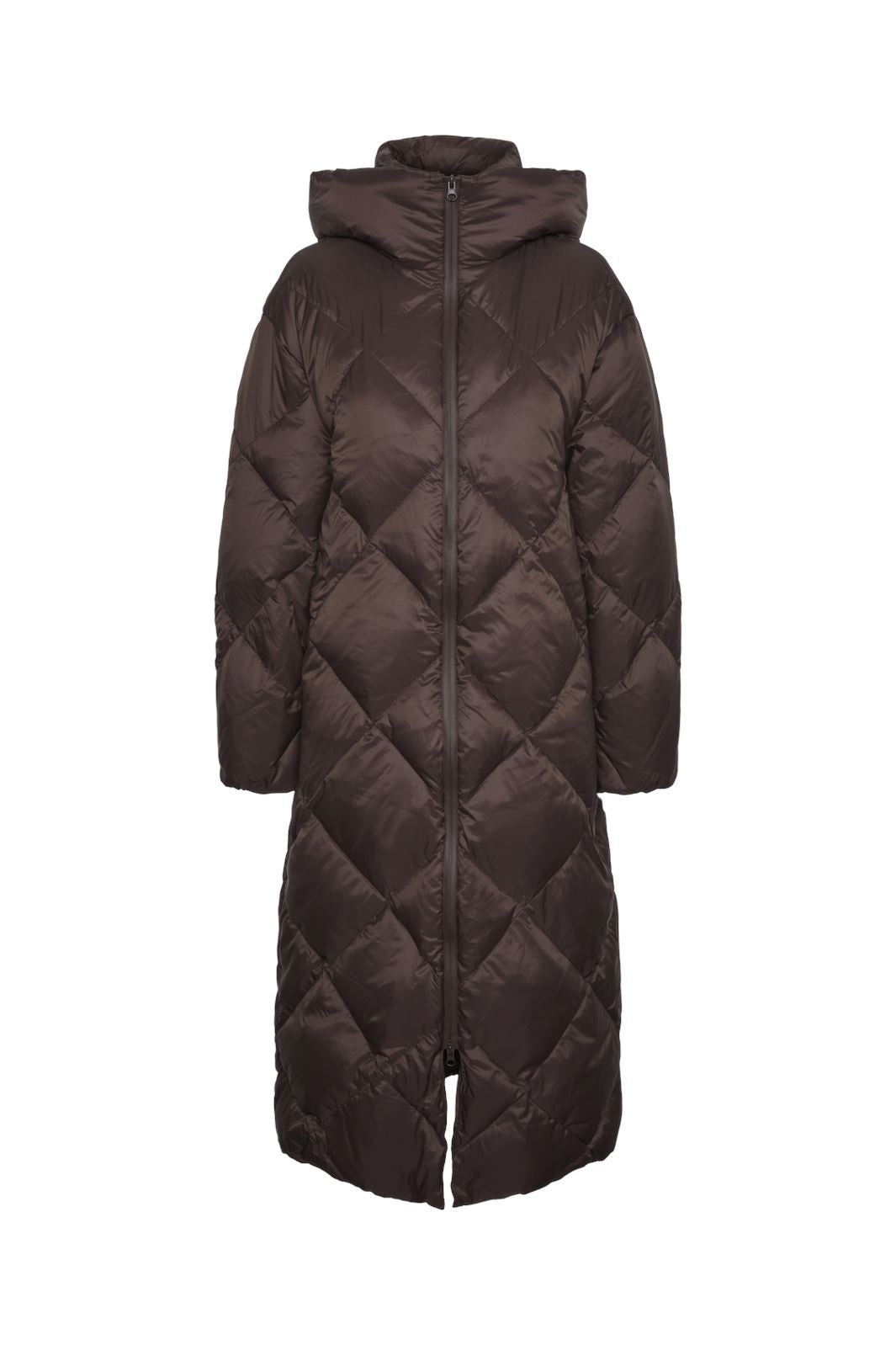 Y.A.S - Yasfudge Long Down Coat - 4608556 Hot Fudge