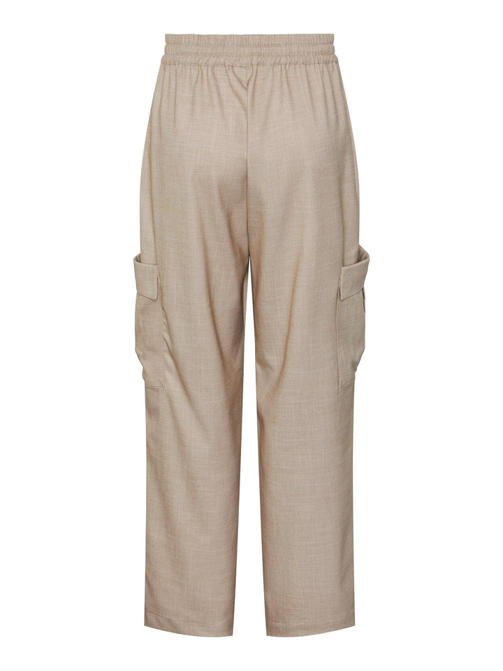 Y.A.S - Yasira Pant - 4422900 Irish Cream Melange Bukser 