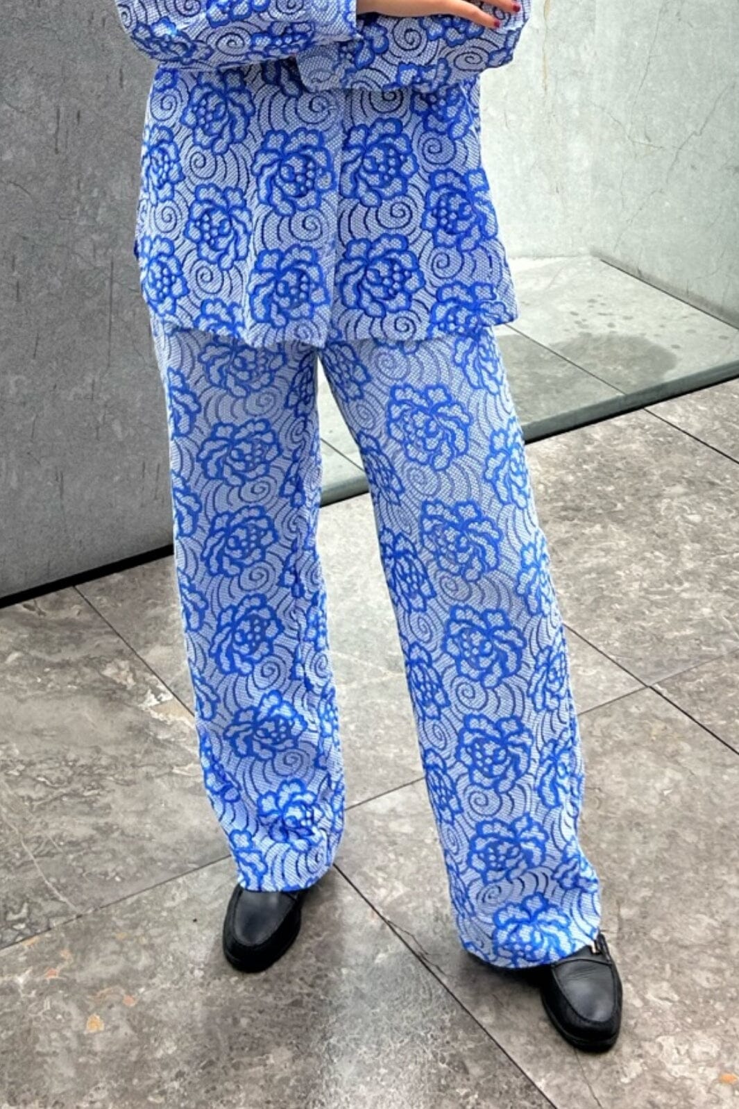 Y.A.S - Yasisa Pants - 4481984 Palace Blue Bukser 