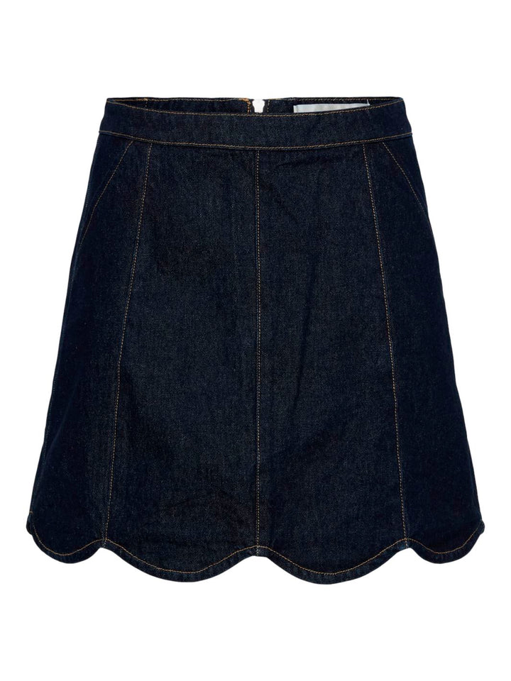 Y.A.S - Yasmaria Short Denim Skirt - 4682486 Dark Blue Denim