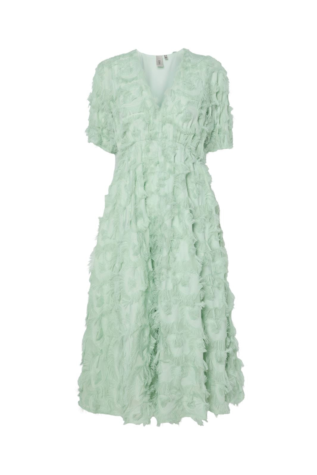 Y.A.S - Yaspazylla 2/4 Midi Dress - 4775747 Mist Green