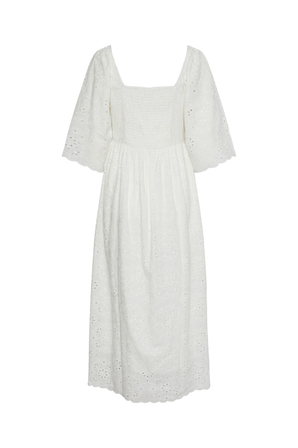 Y.A.S - Yassunra 3/4 Long Dress - 4533176 Star White