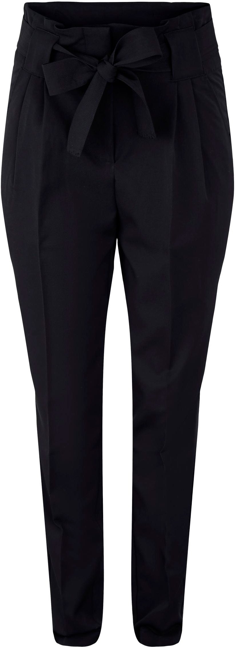 Y.A.S - YasTudor HW Pant - Black Bukser 