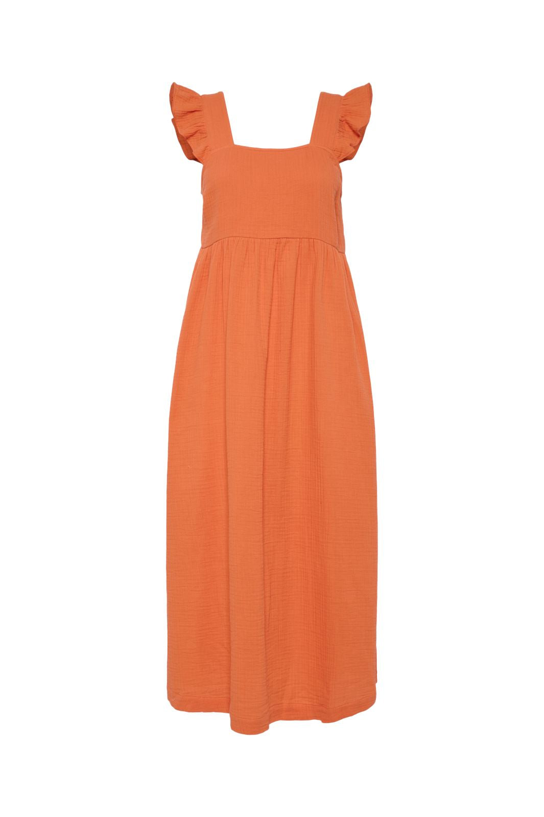 Y.A.S - Yasvimola Sl Long Dress - 4514607 Vermillion Orange