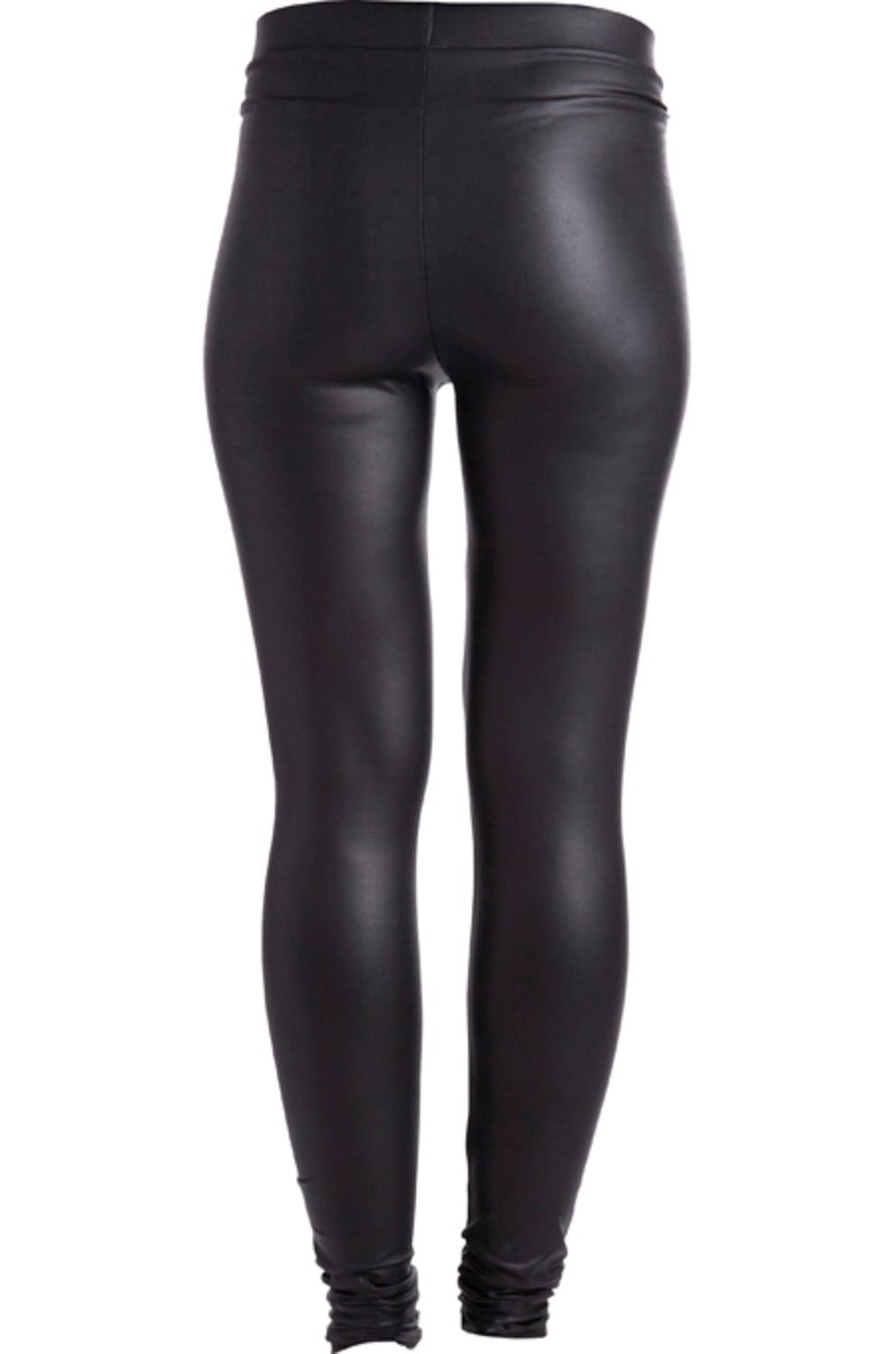 Pieces, Pcnew Shiny Leggings, Black